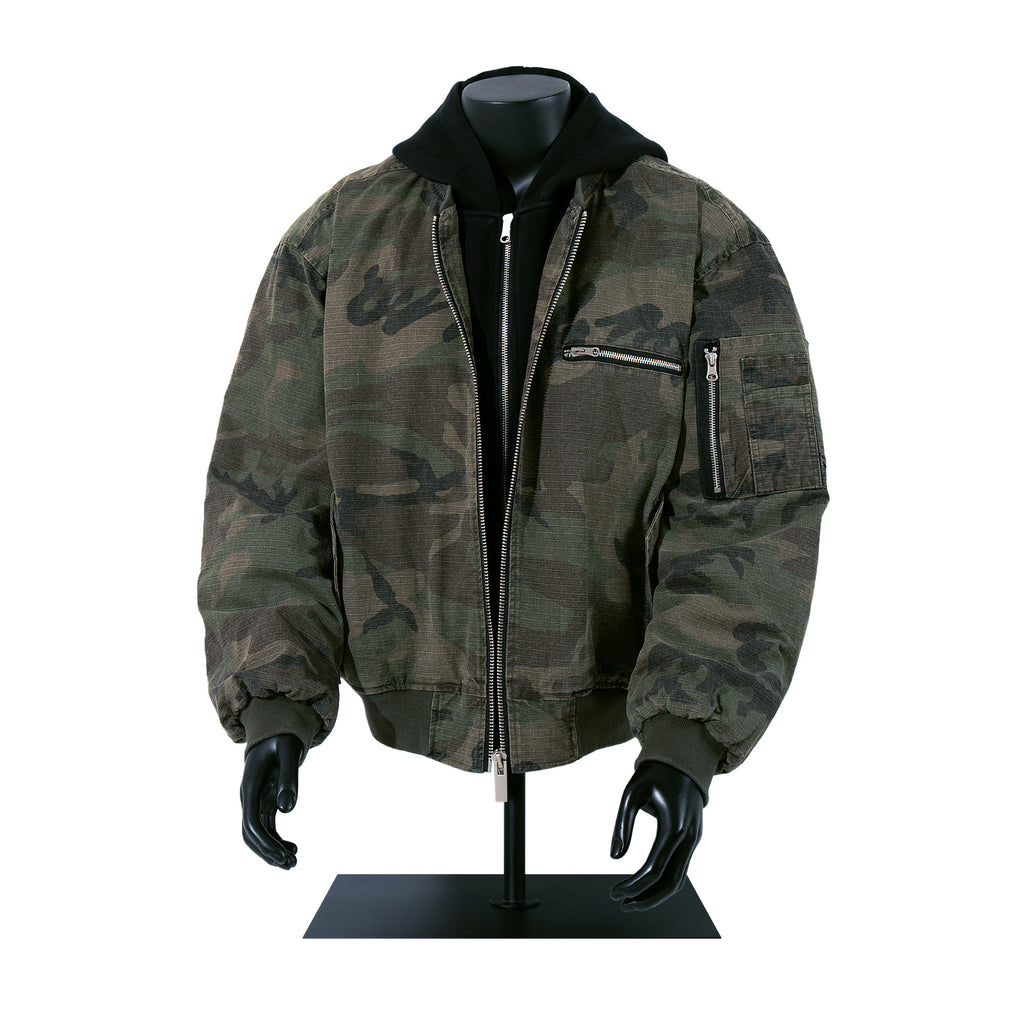 Camouflage cotton jacket for pilots