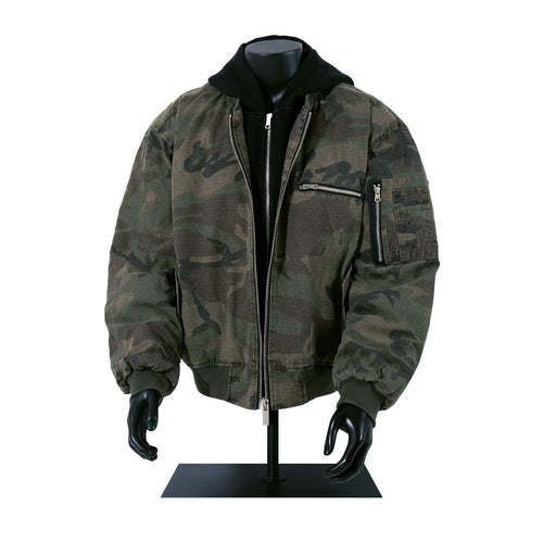 Camouflage cotton jacket for pilots